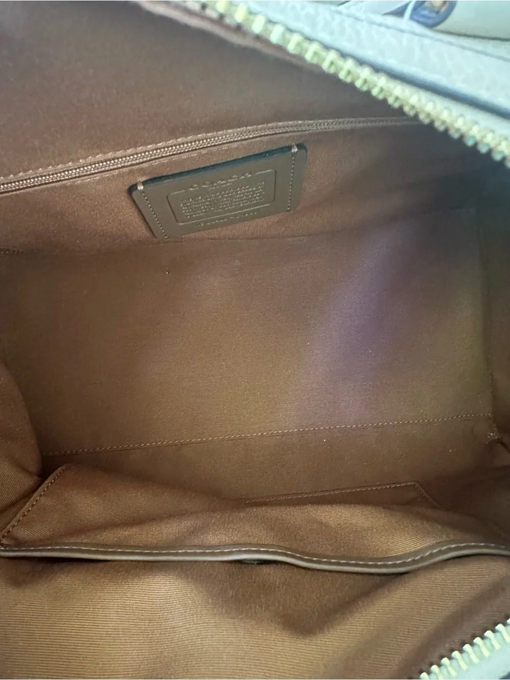 Rowan Large Satchel Bag in Ivory - Picture 9 of 9